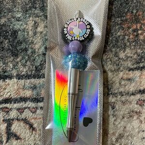 Colorful Beaded Pen with silly goose on the loose club